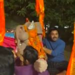 महाराणा प्रताप नगर में हनुमान जन्मोत्सव पर दक्षिणमुखी हनुमान जी की स्थापना